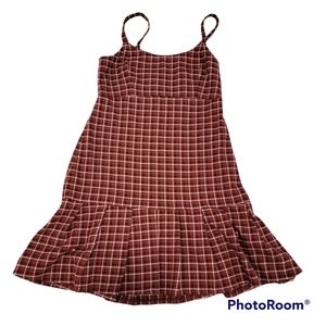 Hollister Small Plaid mini dress